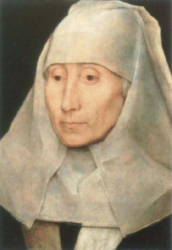 Hans Memling Portrait of an old Woman China oil painting art
